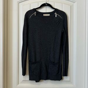 MICHAEL Michael Kors Charcoal Crew Neck Sweater